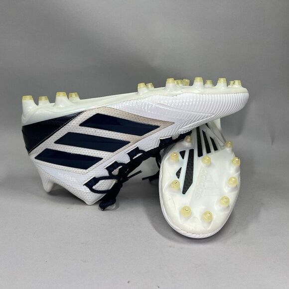 Adidas Freak‎ Carbon Football Cleats Men's Size 13 White Blue Mid Athletic Shoes - Picture 15 of 16